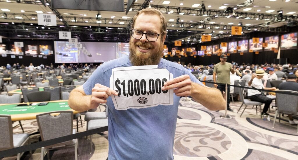 WATCH: WSOP Player's Expletive-Laden $1M Celebration